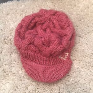 New pink roxy hat beanie